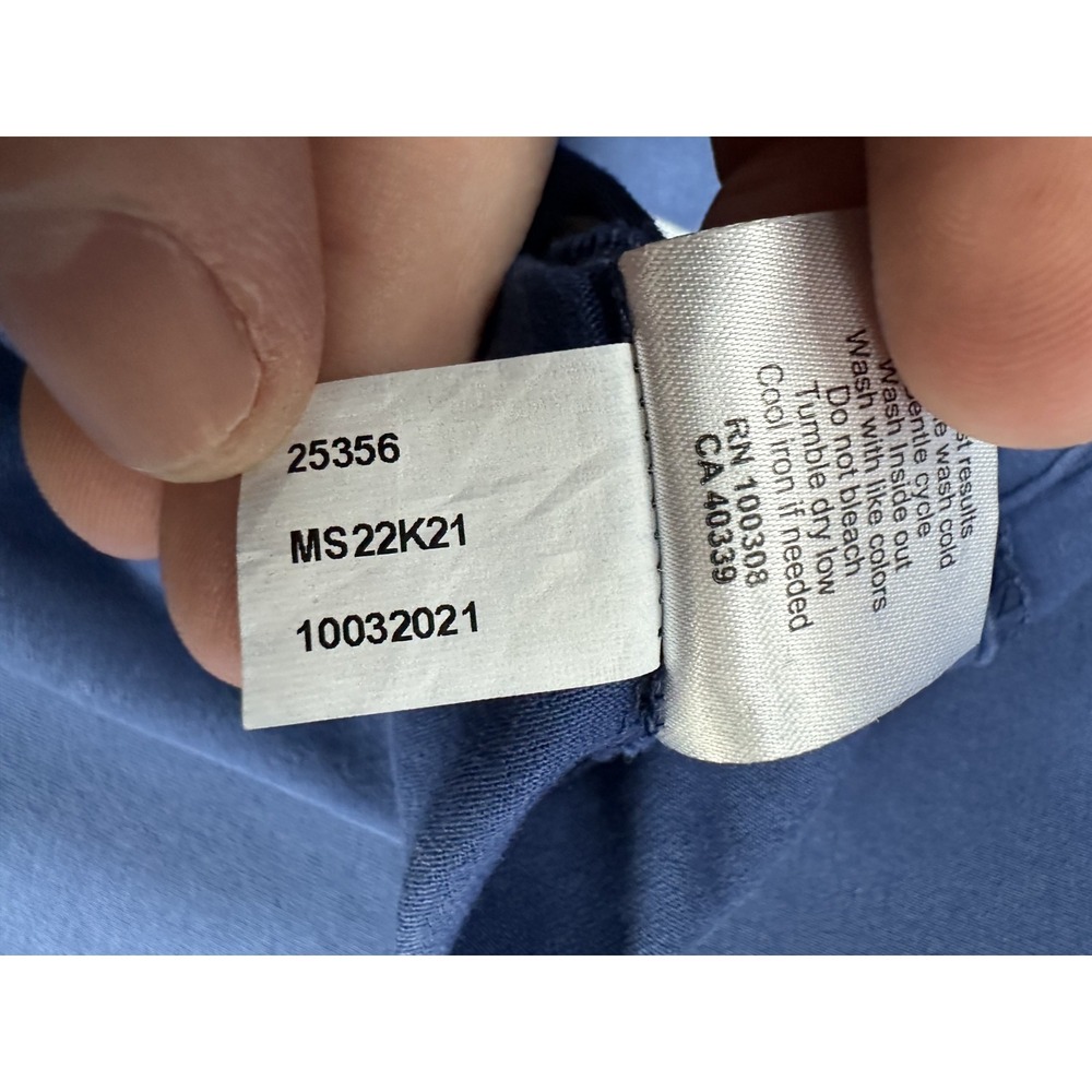 Peter Millar Polo Shirt Mens XL Blue Crown Lived In Lava Wash Quiet Luxury Golf - Picture 8 of 8